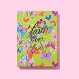 Faith Over Fear Butterfly Notebook