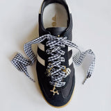 Gingham Shoe Charm Set