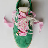 Gingham Shoe Charm Set