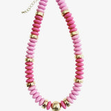 Bubblegum Beaded Necklace