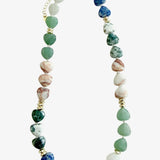 Morgan Beaded Heart Necklace