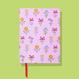 Pink Wildflowers Notebook