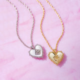Mallory Rose Locket Gold