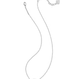 Elisa Necklace Silver RWB Illusion