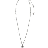 Jada Cross Pendant Necklace in Silver