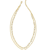 Melody Bird Multi Strand Necklace