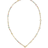 Mini Elisa Abbie Necklace Gold Multi Mix