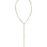 Mini Elisa Abbie Necklace Gold Multi Mix
