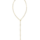 Mini Elisa Abbie Necklace Gold White Mix