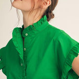 Tucker Ruffle Top
