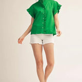 Tucker Ruffle Top