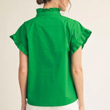 Tucker Ruffle Top