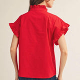 Tucker Ruffle Top