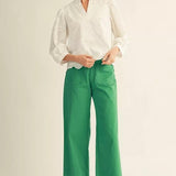 Cissy Scallop Pocket Pants