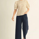 Cissy Scallop Pocket Pants