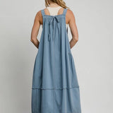 Suspender Midi Dress