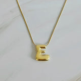 Bubble Initial Necklace