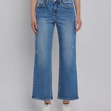 High Rise Slim Ankle Jean