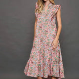 Floral Garden Maxi Dress