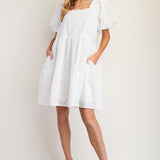 Eyelet Garden Dress