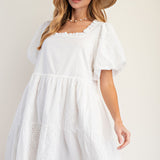 Eyelet Garden Dress
