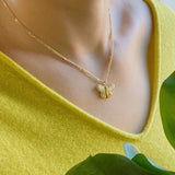 Butterfly In Flight Necklace