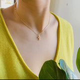 Ashton Pearl Cross Necklace