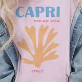 Capri Oversized Tee