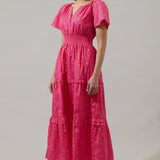 Poplin Tiered Maxi Dress