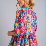 Floral Babydoll Blouse
