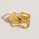 Ozzy Non-Tarnish Gold Ring