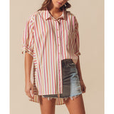 Summer Stripe Blouse