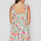 Summer Flower Mini Dress