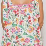 Summer Flower Mini Dress