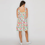 Summer Flower Mini Dress