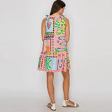Coral Tropical Cotton Mini