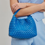 Kaia Woven Crossbody Electric Blue