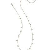 Amelia Chain Necklace in Silver