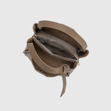 Felicity Taupe Vegan Top Handle Bag