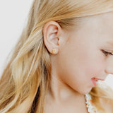 Marina Seashell Screwback Earrings