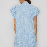 Baby Blue Mini Dress
