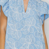 Baby Blue Mini Dress