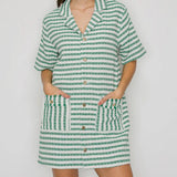 French Boucle Stripe Mini