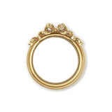 Gold Bow Mirror Trinket Tray