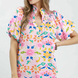 Laci Pink Blouse