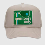 Members Only Khaki Trucker Hat