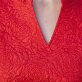 Red Ruched Top