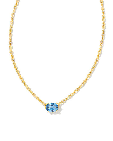 Cailin birthstone necklace: December