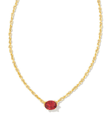 Cailin birthstone necklace: January