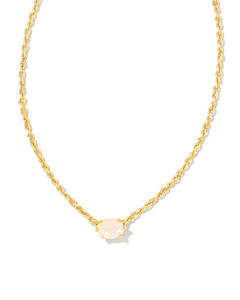 Cailin birthstone necklace: October